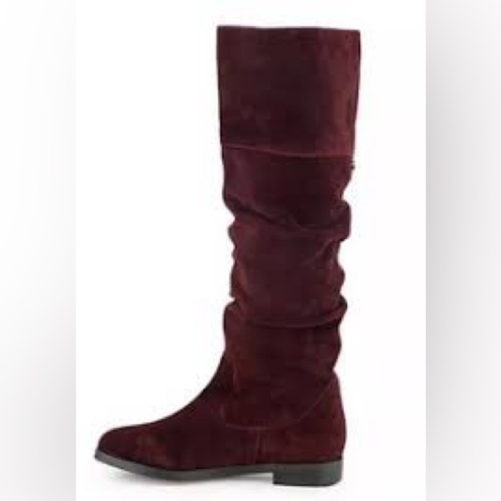 Steve Madden Balen Leather Suede Knee High